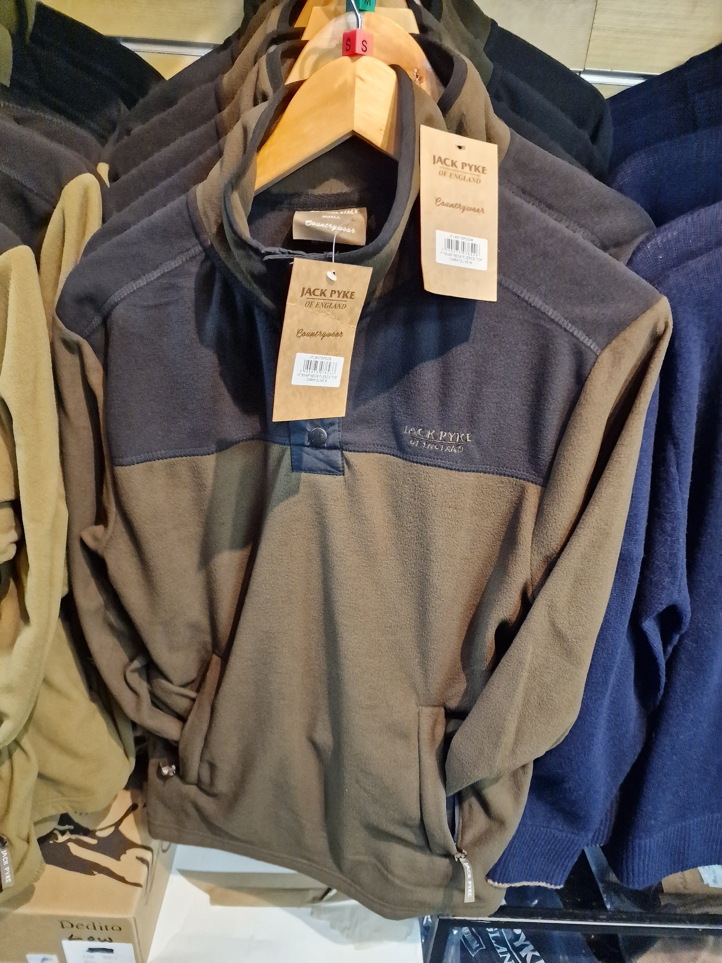 Jack Pyke Snap Neck Unisex micro fleece NEW PRODUCT DEC 23