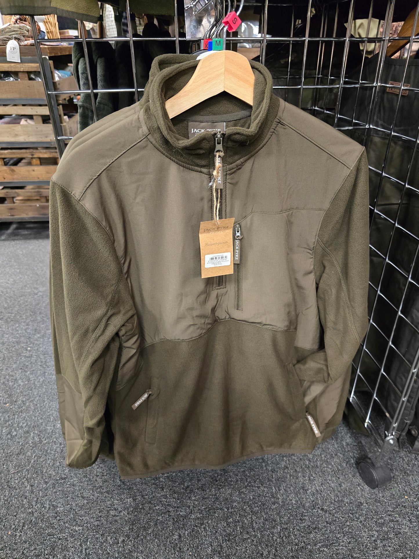 BRAND NEW NOVEMBER 2024 JACK PYKE RONNOCK MICRO FLEECE PULL OVER