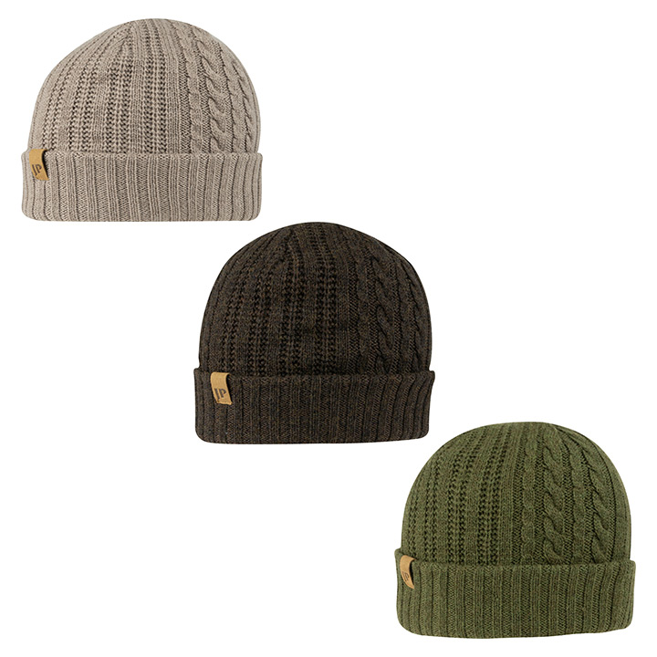 Jack Pyke merino wool beanie in 3 colours one size fits all