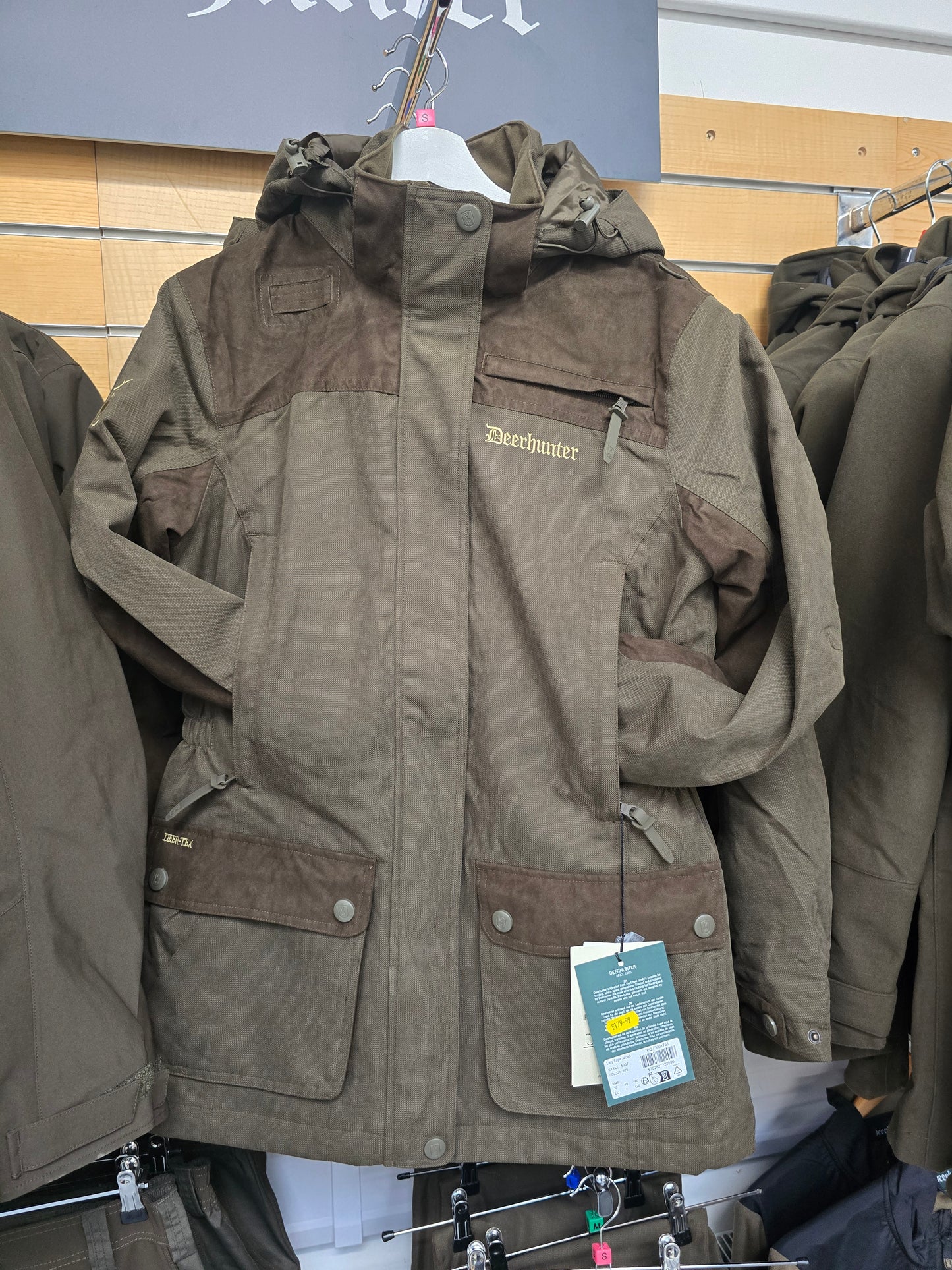 DEERHUNTER LADY EAGLE WATERPROOF AND WINDPROOF JACKET