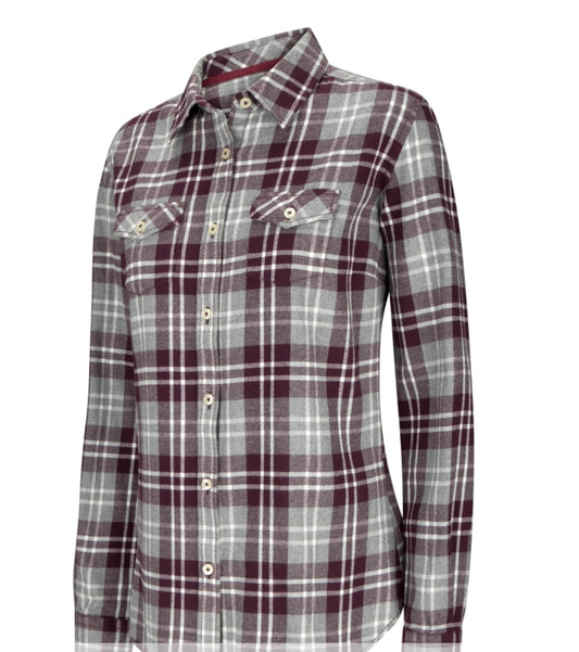 Hoggs of Fife Eilidh Ladies Flannel Shirt