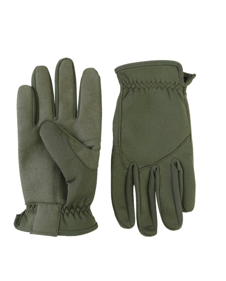 Kombat Tactical Delta Gloves- Olive Green