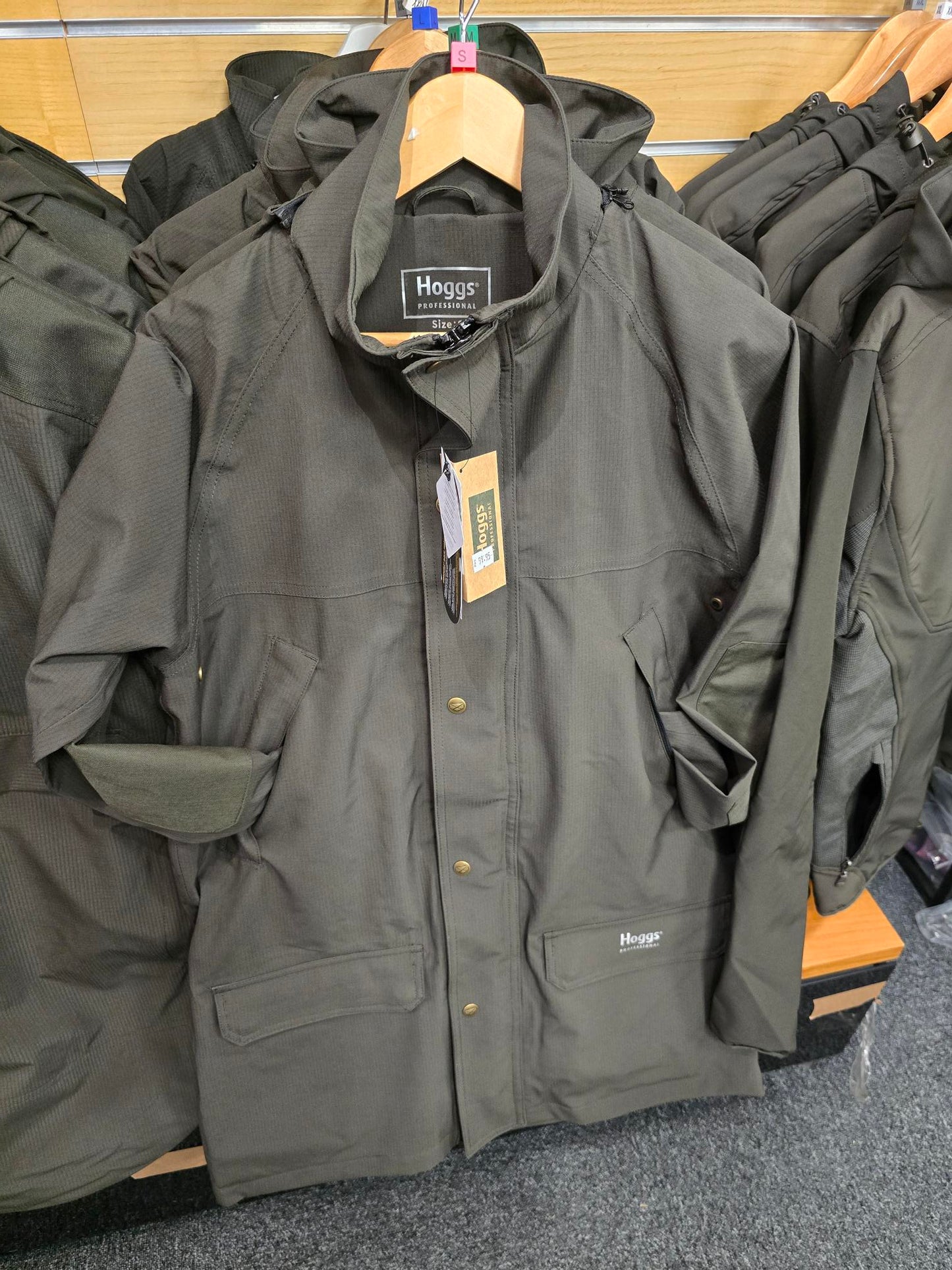 Hoggs of Fife Green king 2 ripstop waterproof Jacket