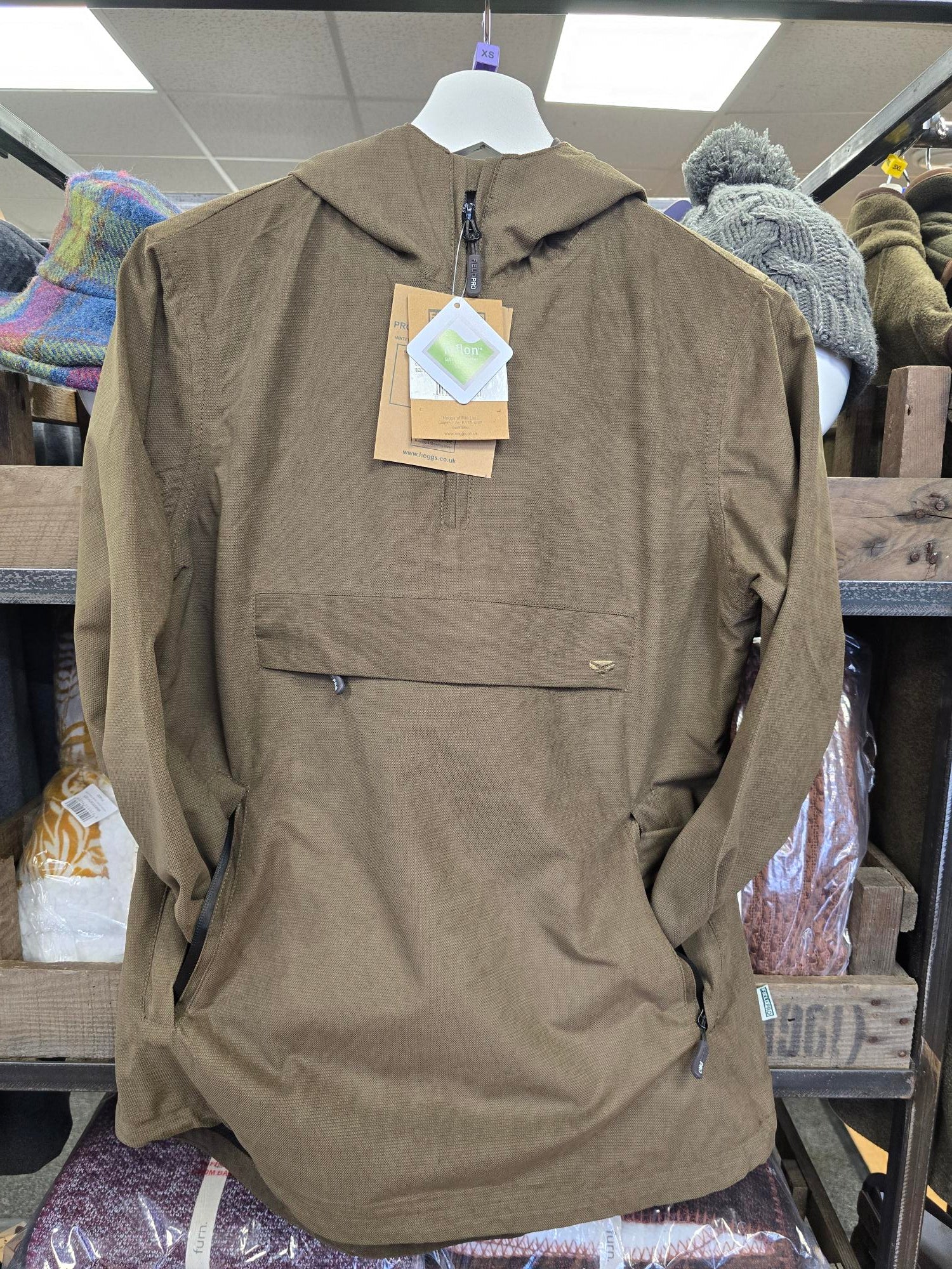 Ladies Hoggs of Fife Struther Smock Field Coat waterproof and