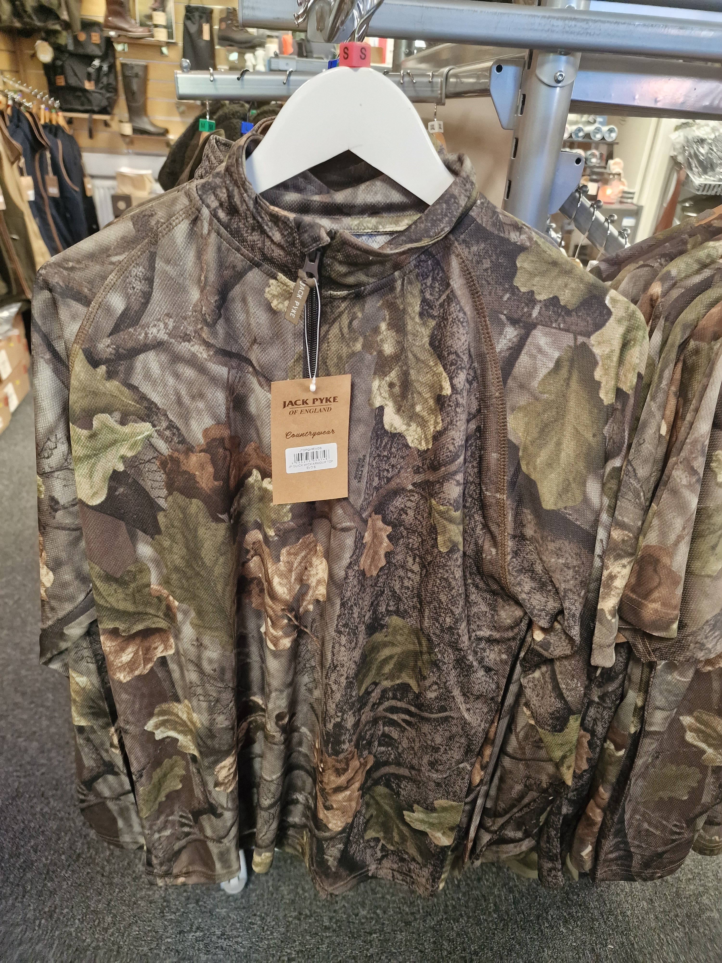Jack Pyke Evo Camo Armour Long Sleeve Top