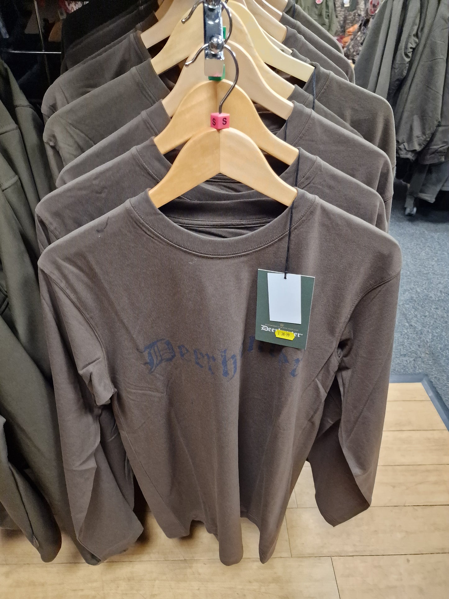 SALE SALE SALE ## Deerhunter Long sleeve cotton t shirt / base layer