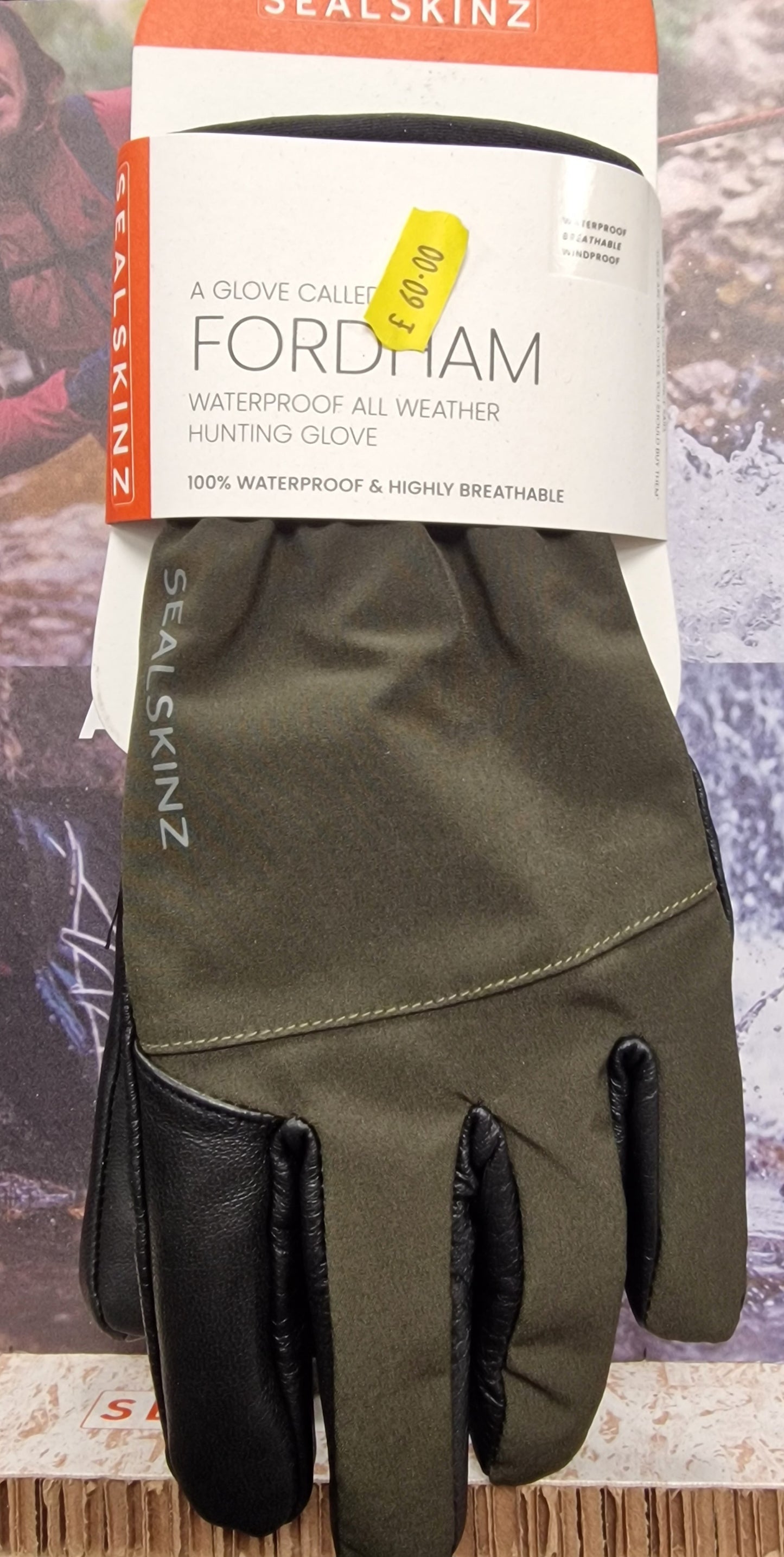 SEALSKINZ FORDHAM COUNTRY SHOOTING WATERPROOF GLOVES