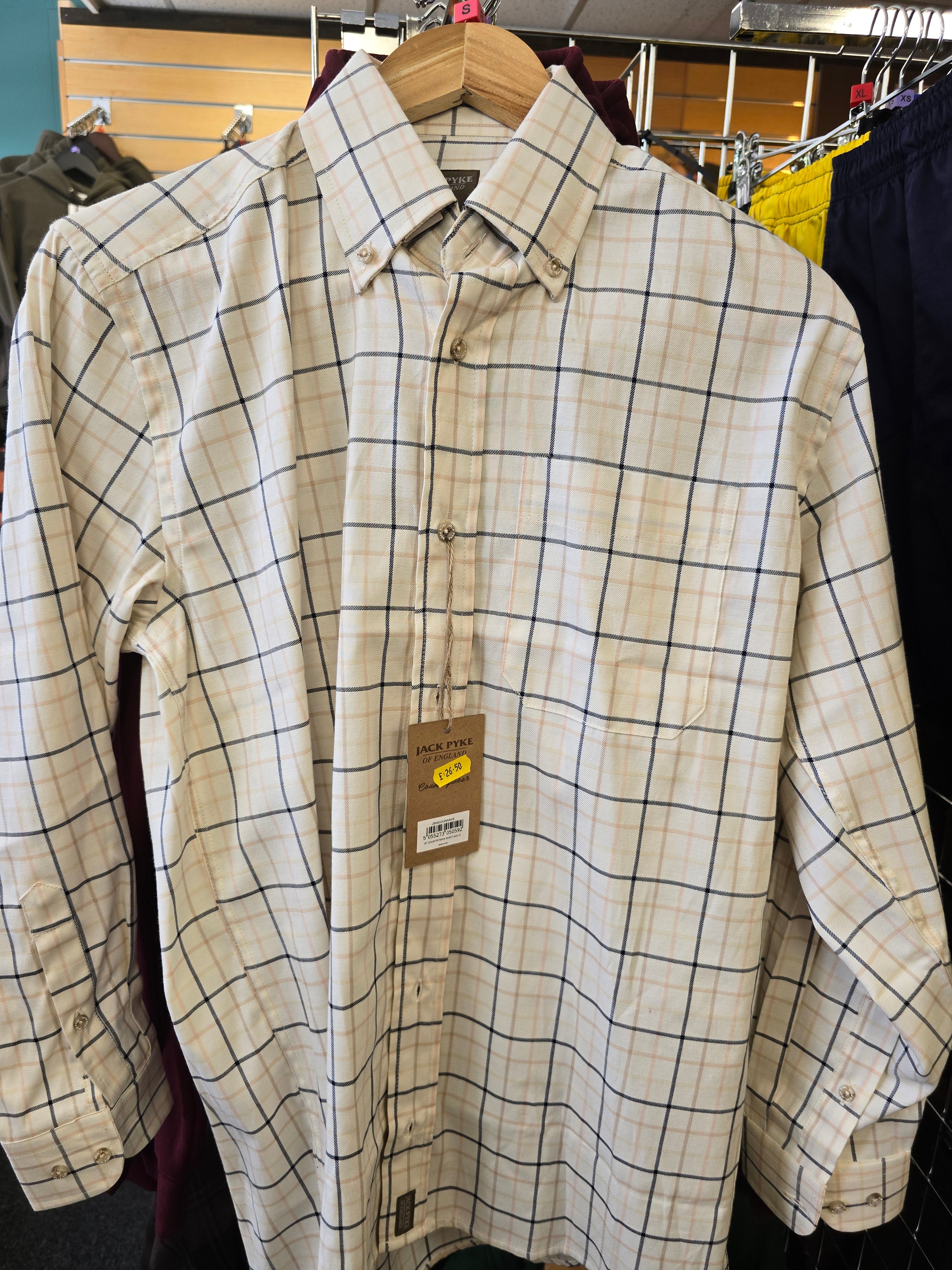 Jack Pyke Countryman Tattersall Shirt