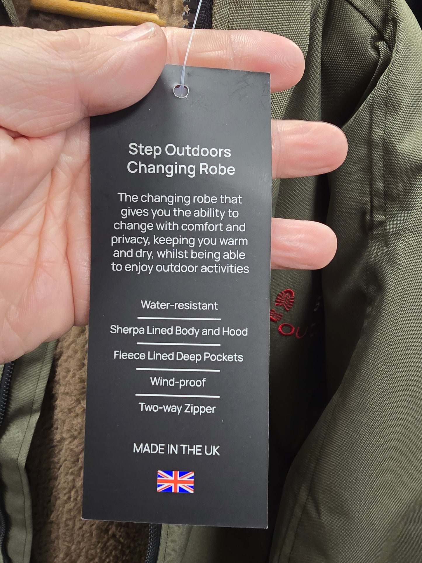 ### PREORDER### YFSA STEP OUTDOORS DRY ROBES MADE IN THE UK ###PREORDER###