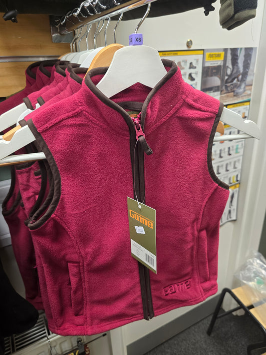 KIDS  GAME ROSE GILET