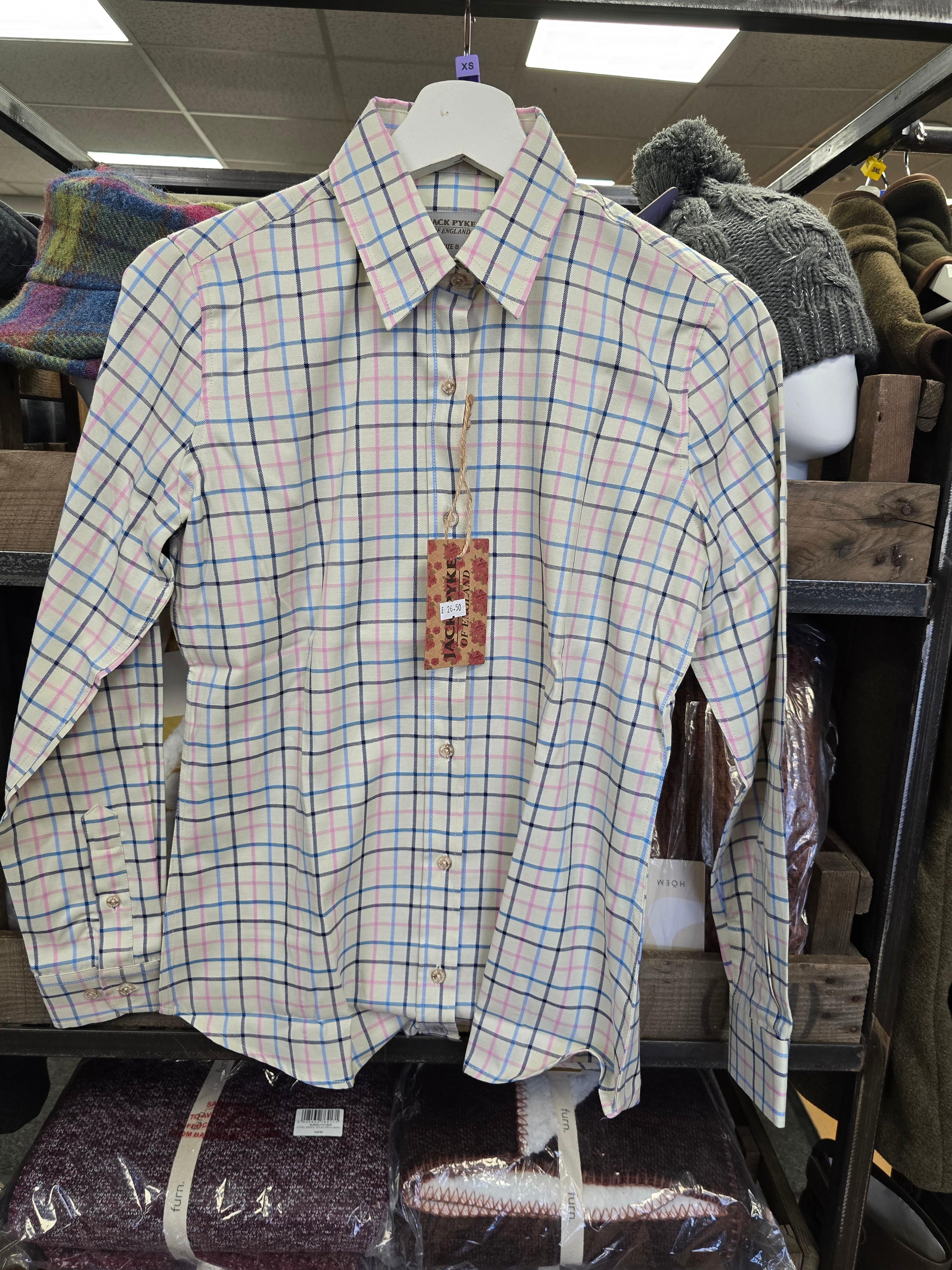 Ladies Jack Pyke Tattersall Check Shirt