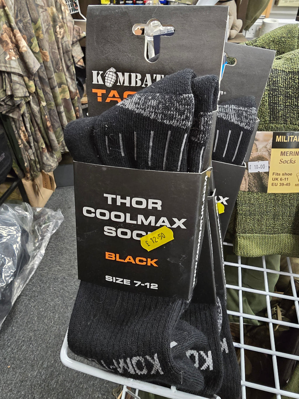 Kombat UK Thor Military Coolmax Socks
