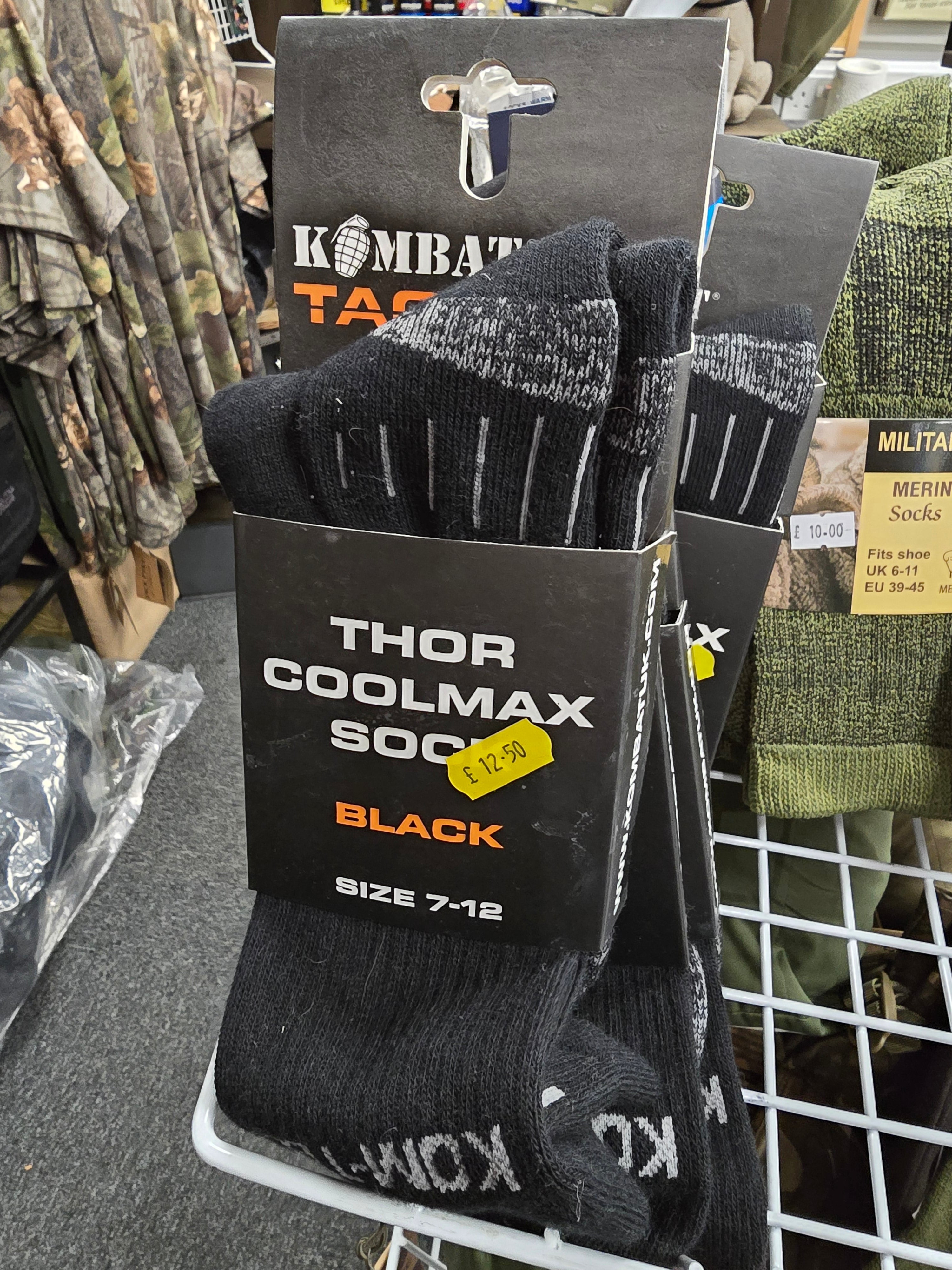Kombat UK Thor Military Coolmax Socks