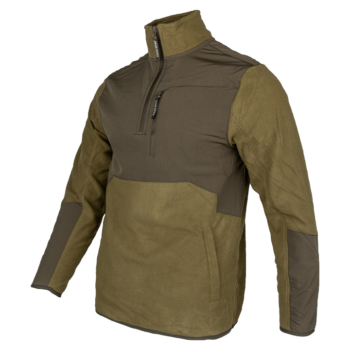 Jack Pyke Rannock Micro Fleece Pull Over Mid Layer