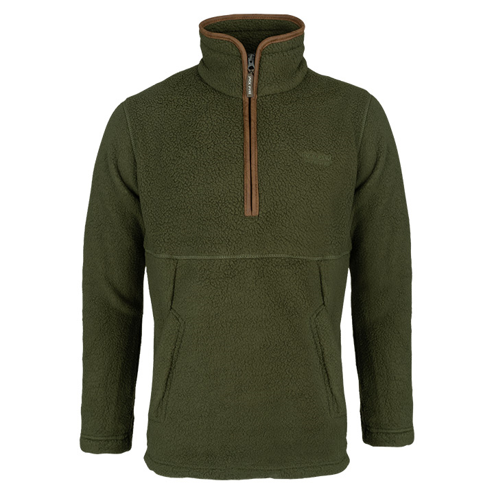 Jack Pyke Sherpa Fleece Pullover Half Zip top