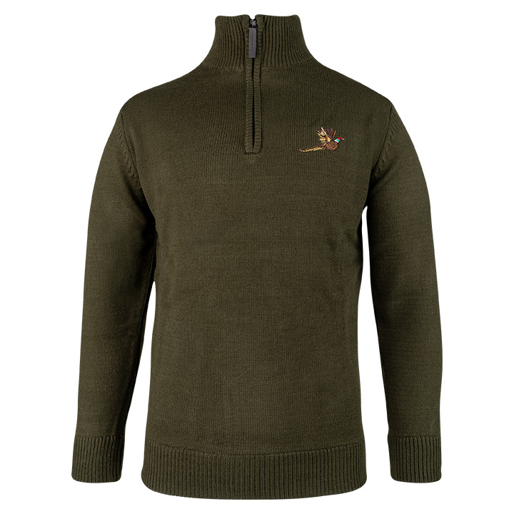 Jack Pyke pheasant Zip Neck Pullover 1/4 zip