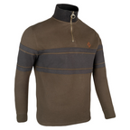 Jack Pyke Half Zip Contrast Sweatshirt Green pullover