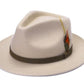 Felt Fedora country shooting  Hats with leather band