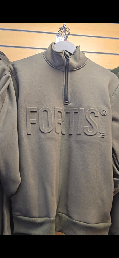 BRAND NEW PRODUCT: FORTIS QUALITY 1/4 ZIP OG PULLOVER TOP unisex