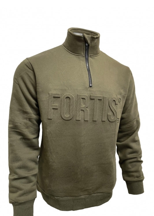 BRAND NEW PRODUCT: FORTIS QUALITY 1/4 ZIP OG PULLOVER TOP unisex