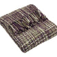 YFSA RUSTIC COUNTRY COLLECTION HAND WOVEN BAOLI THROW VARIOUS COLOURS