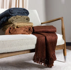 Yorkshire Field Sports Apparel Rustic Country Collection Fringed Throw