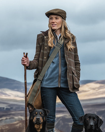 LADIES Hoggs of Fife Tweed Musselburgh Waterproof Jacket