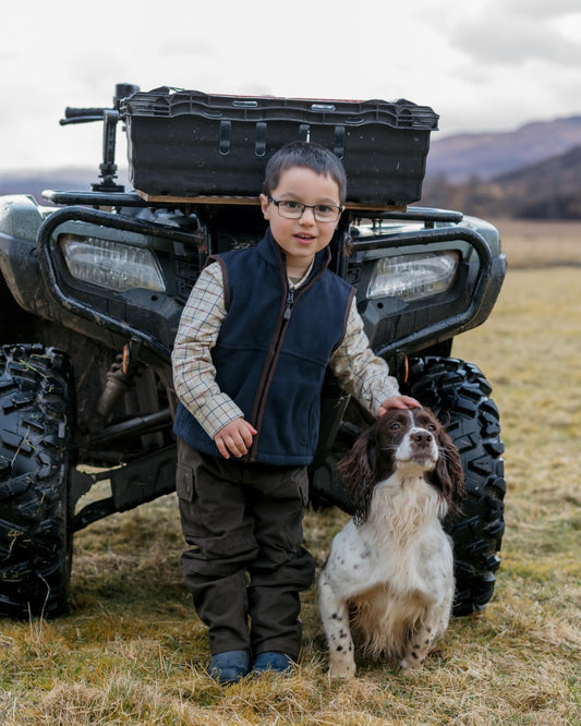 Kids Hoggs of Fife Struther waterproof and windproof Trousers