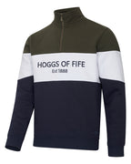 Hoggs of Fife Dumfries 1888 1/4 zip sweater jumper pullover