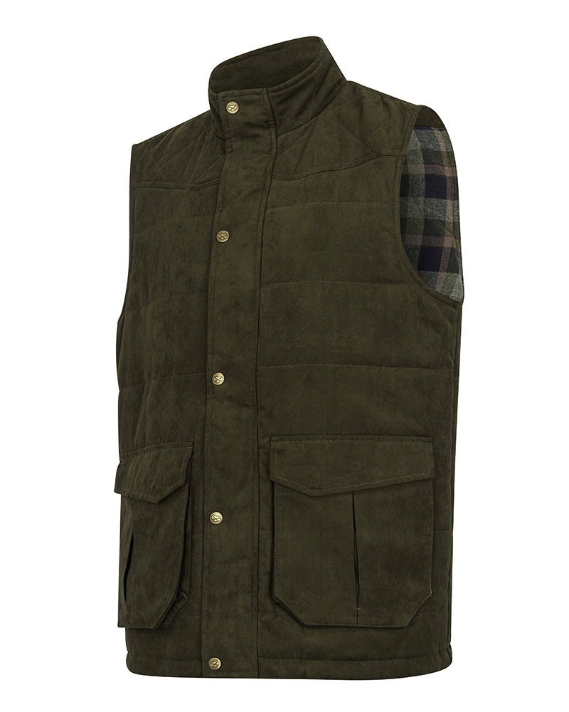 Hoggs of Fife Glenbervie Quilted Gilet Vest