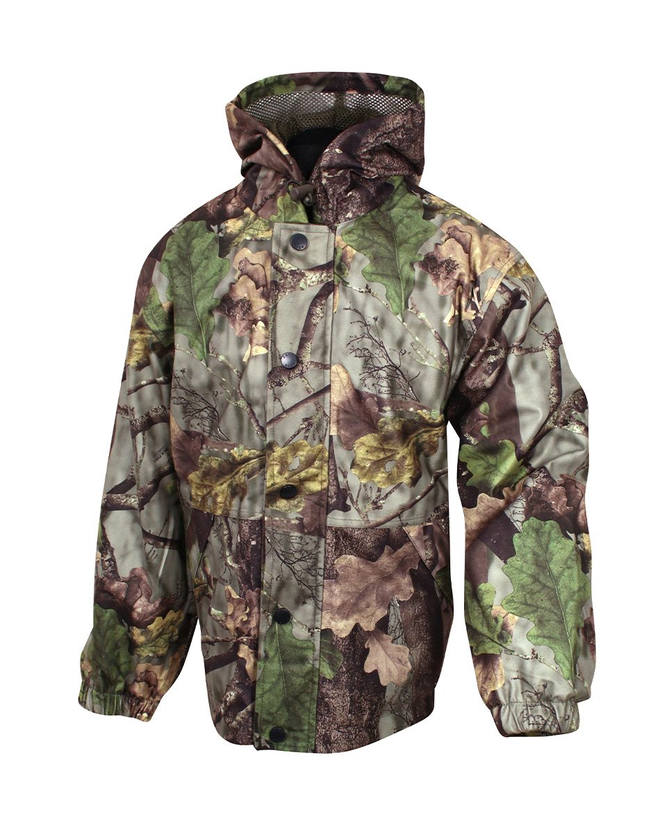 Kids Jack Pyke Junior EVO Camo Hunters Waterproof Jacket