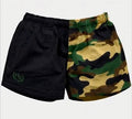 Hazy Blue 2 tone zipped pocketed farmer shorts various colours