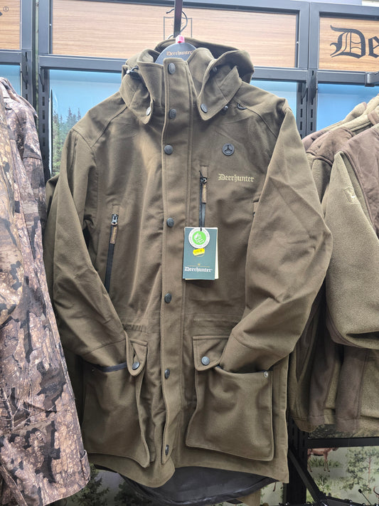 DEERHUNTER GAMEKEEPER PRO JACKET PEAT 5 YEAR WARRANTY