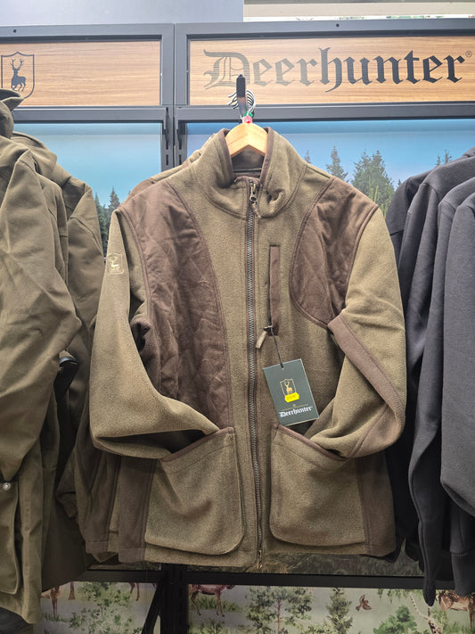 Deerhunter Gamekeeper shooting jacket / bonded fleece