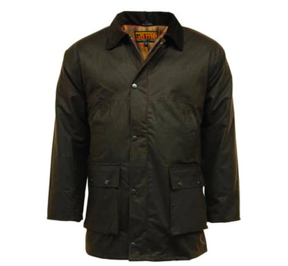 Superb quality "Barbour Ashby alternative" classic padded wax jacket MADE IN THE UK S to 5XL