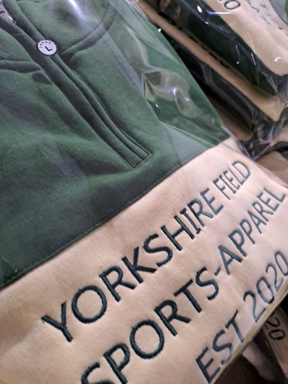 Yorkshire Field Sports-Apparel Unisex 1/4 quarter zip quality fleece jumpers