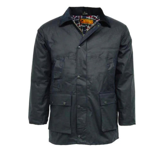 Superb quality "Barbour Ashby alternative" classic padded wax jacket MADE IN THE UK S to 5XL