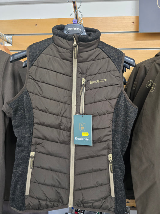 DEERHUNTER LADY MOOR PADDED MID LAYER GILET