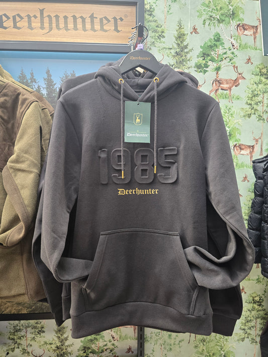 Deerhunter Jubilee edition embossed hoodies in black or green