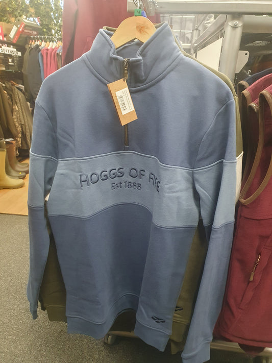 Hoggs of Fife Dumfries 1888 Gents 1/4 Zip Sweatshirt