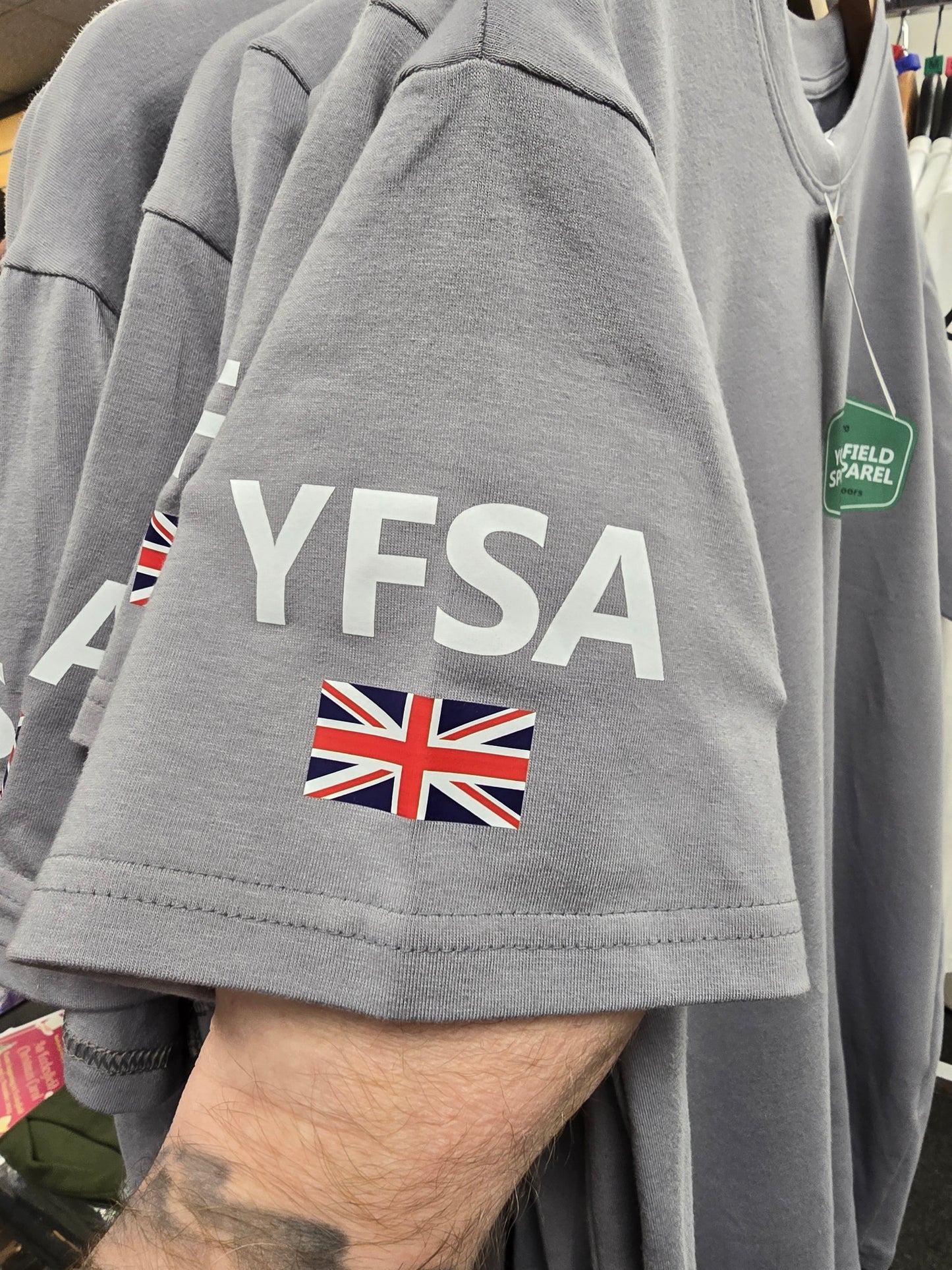 YFSA MERCHANDISE "MADE IN THE UK" HIGH QUALITY T SHIRTS