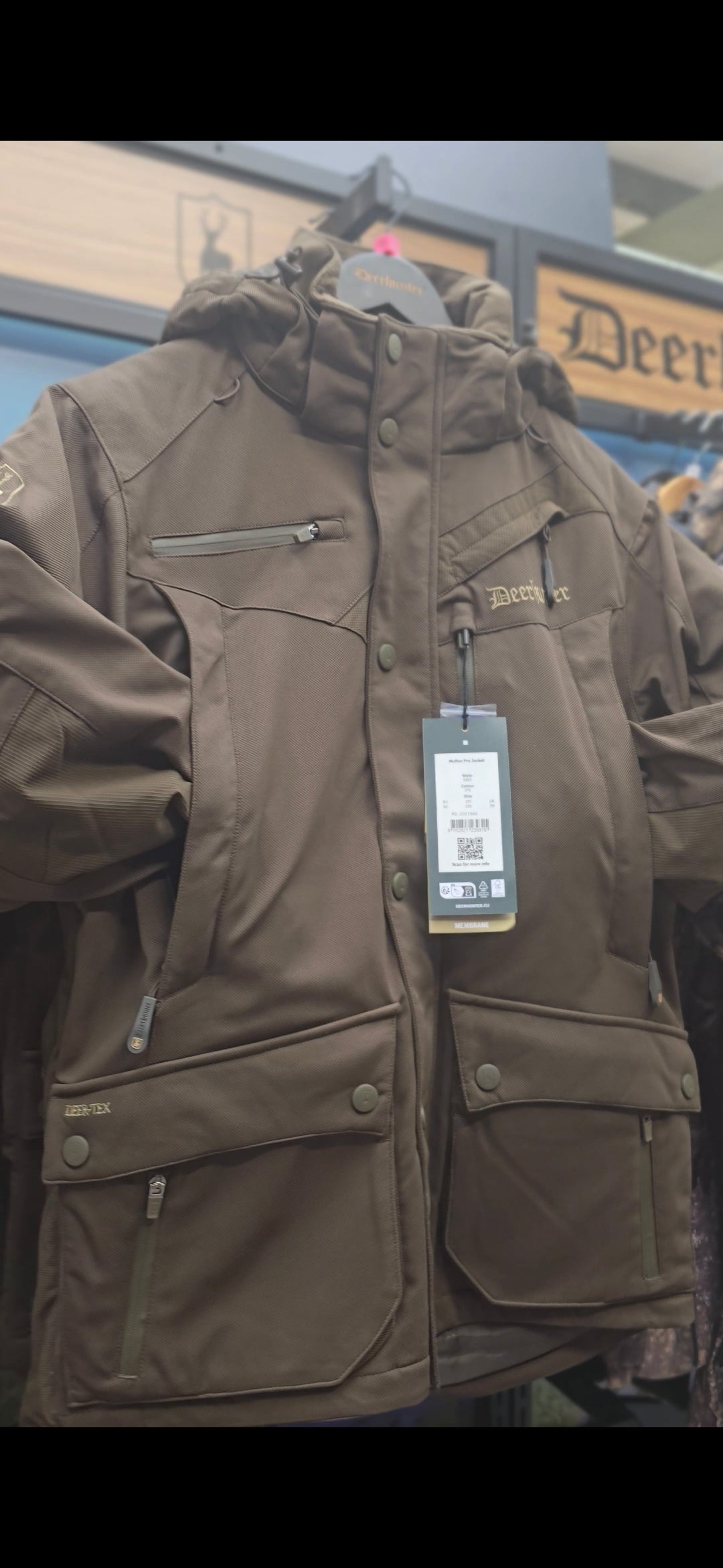 Deerhunter Muflon Pro Waterproof and Windproof Jacket