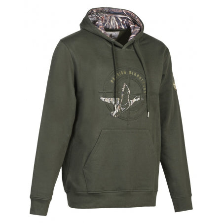 Percussion Passion Migrateurs 3d duck print / camo hoodie