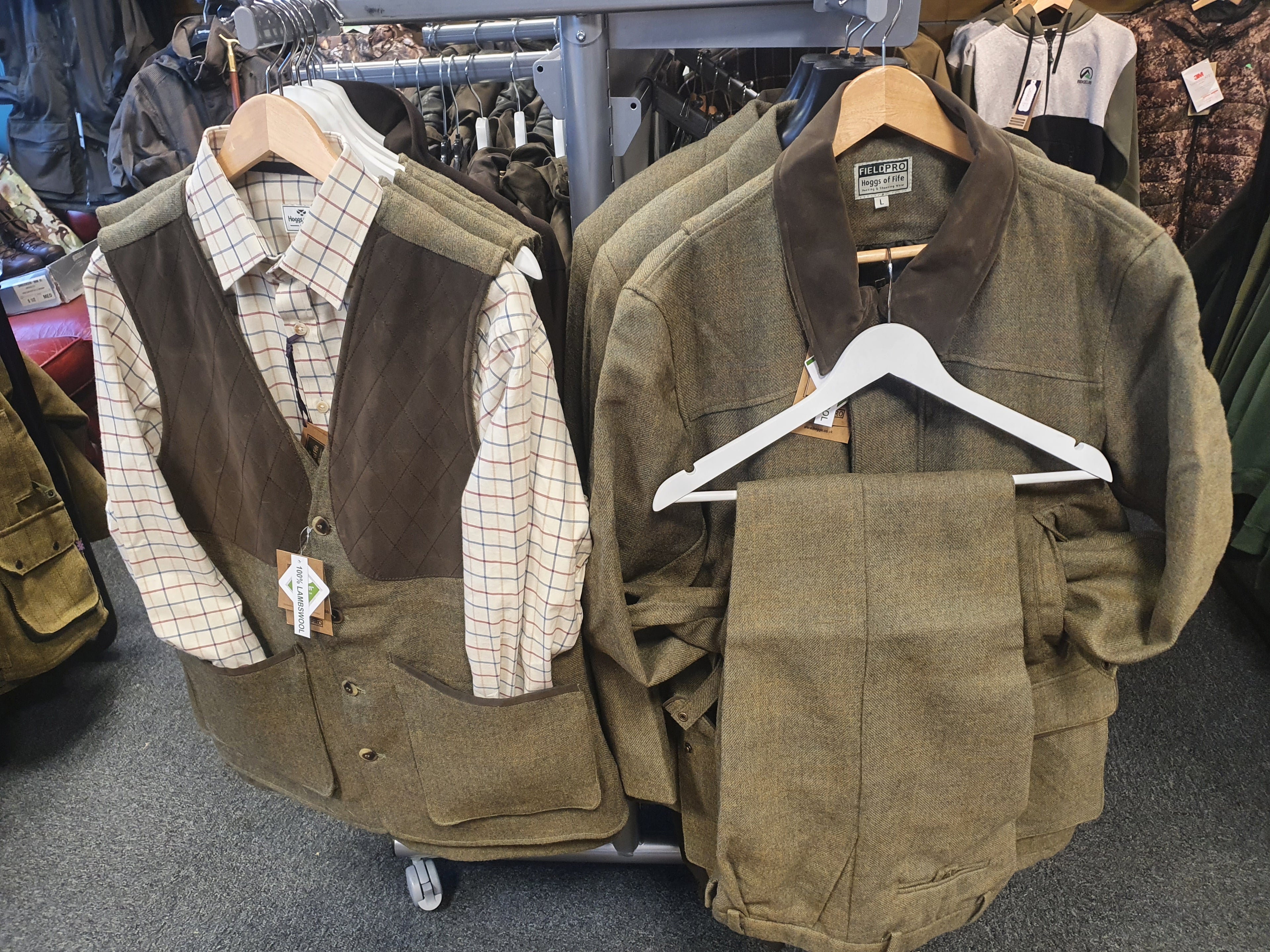 Hoggs of Fife Kinloch Technical Field Gilet waistcoat