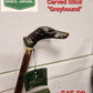 Bisley Animal Head Carved Stick