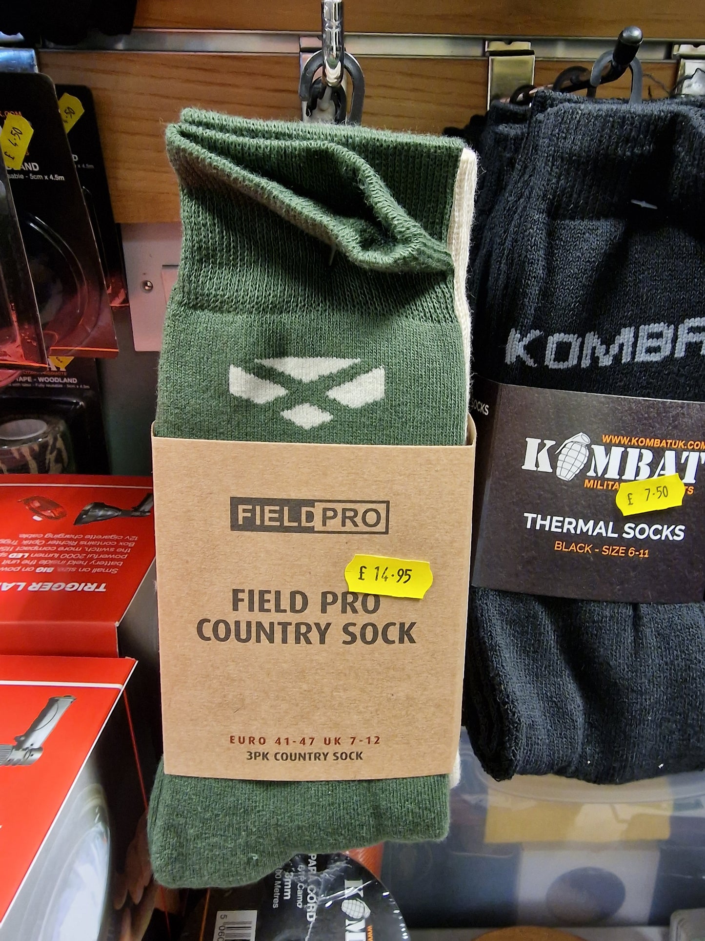 Hoggs of Fife field pro country sock 3 pack
