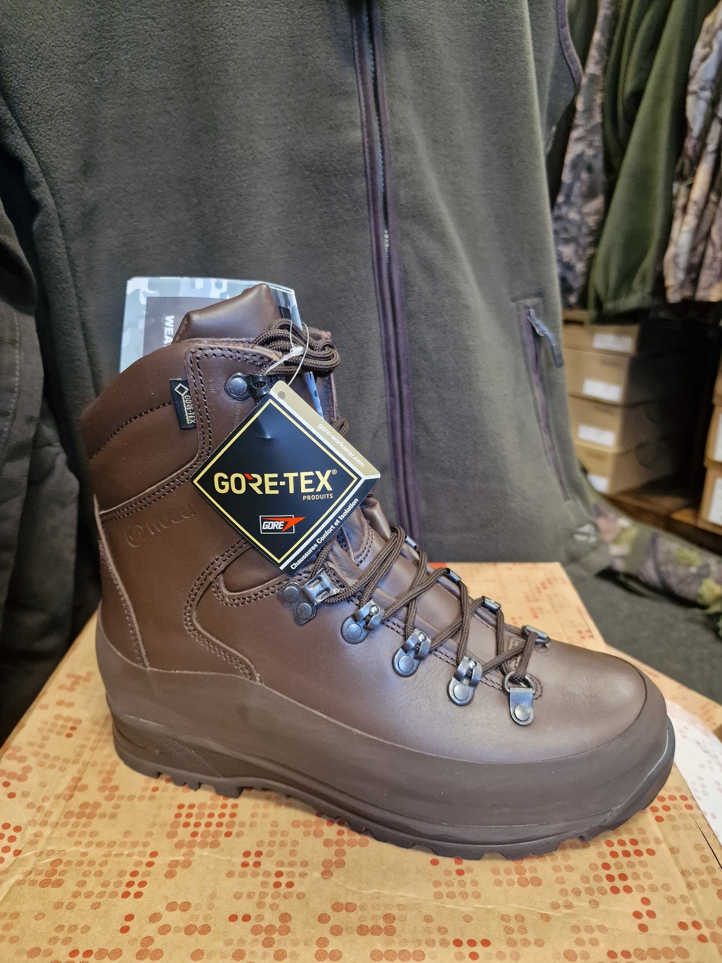 ITTURI Cold Wet Weather Goretex all leather boots