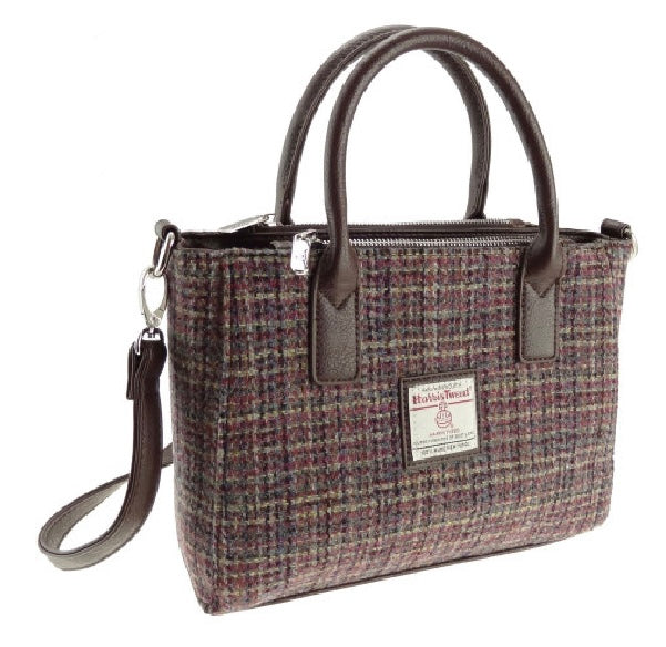 Harris tweed discount spey tote bag