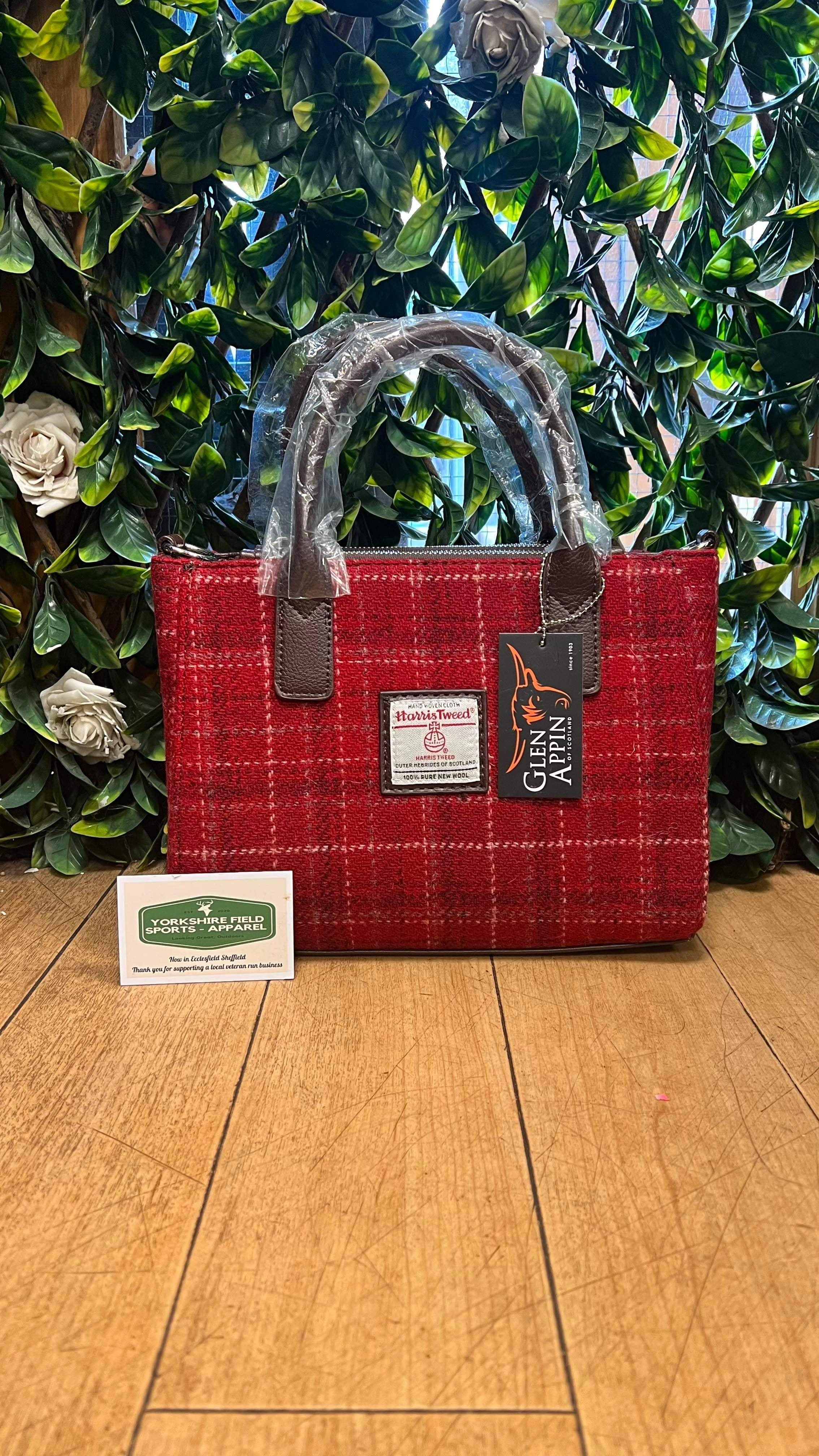 Harris tweed outlet small tote bag