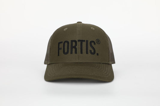 Fortis Clothing UK unisex Green Truckers caps MADE IN THE UK